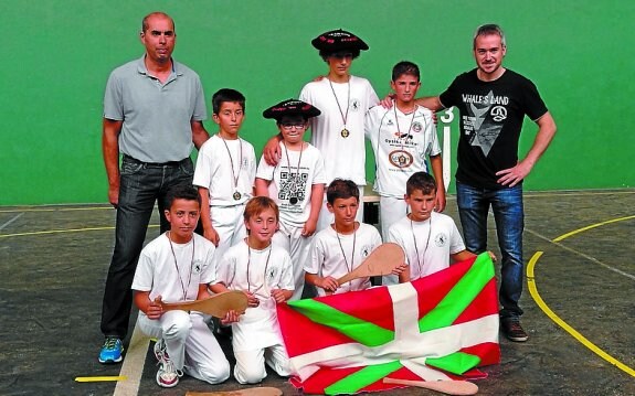 Finalistas y ganadores del Torneo de Pelota de San Juan. 