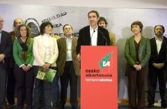 EA advierte de que «no subastará» sus votos en Madrid entre el PSOE y el PP