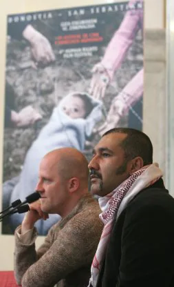 DuBowski y Sharma, productor y director de A Jihad for Love. [AYGÜES]