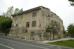 Vista del caserío Munto, en el barrio de Aiete. /MIKEL FRAILE