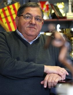 José Luis Peña, en su despacho donostiarra. /ARIZMENDI