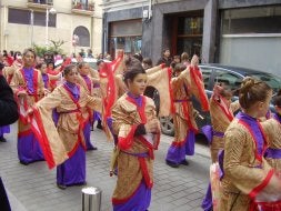 La comparsa de Ziripotz ha trabajado duro.