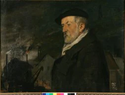 Retrato de Serafín Baroja pintado por Ricardo Baroja.