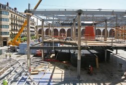 Se desarma el edificio de La Brecha