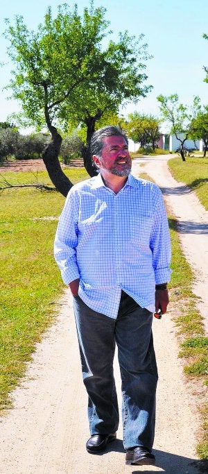 Jesús Eguiguren, en un paréntesis vacacional. :: JOSÉ VICENTE