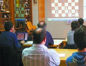 Momento del curso del maestro internacional Alejandro Franco.