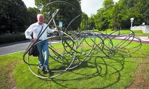 'Desarrollo de la forma' se une al recorrido escultórico donostiarra