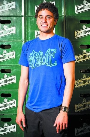 Mario Azurza y el brasileño afincado en Zarautz Gabriel Nemes, dos de los concursantes del programa.