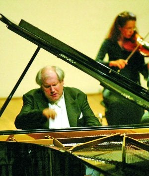 Grigory Sokolov, durante un concierto.