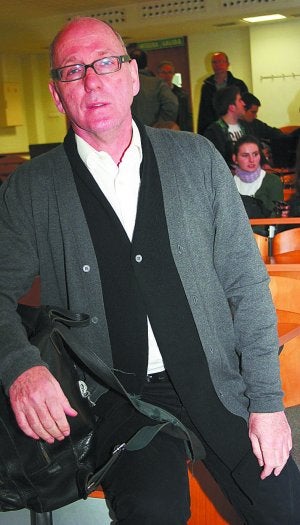 Carl Rohde, ayer en Mondragon Unibertsitatea. ::
KEPA OLIDEN