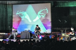 El grupo argentino 'Narcotango' durante una actuación.