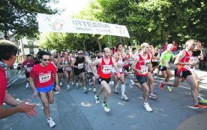 La Subida a San Marcial del Super Amara-Bidasoa Atletiko Taldea será el sábado 22. ::
F. DE LA HERA