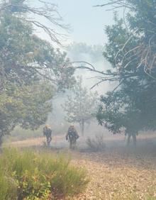 Imagen secundaria 2 - Imágenes del incendio.