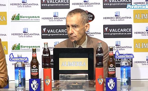 Carlos Terrazas, entrenador de la Ponferradina.