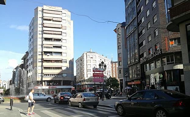Imagen del centro de Ponferrada.