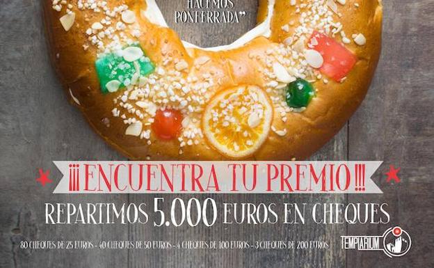 Templarium repartirá 5.000 euros en premios en su gran roscón de Reyes