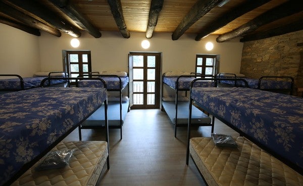 Fotos: Inaguración del primer albergue del Camino de Invierno en Villavieja