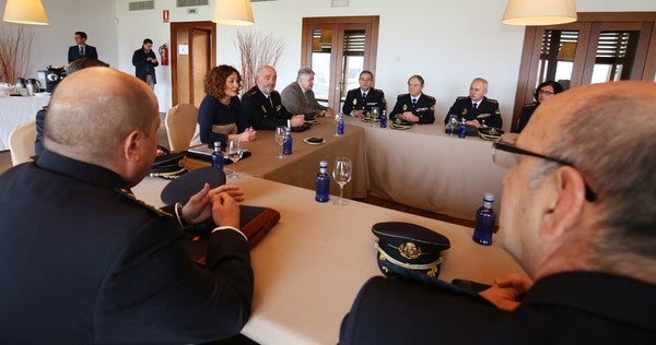 Fotos: Reunión de la Junta Regional de Seguridad en Ponferrada