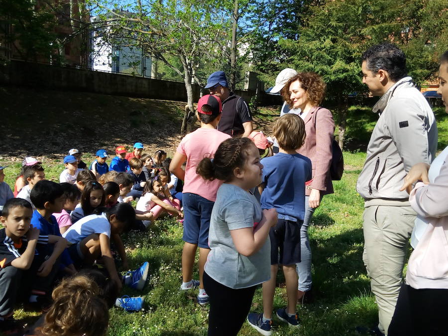 Fotos: Plantación de árboles en el colegio Peñalba de Ponferrada