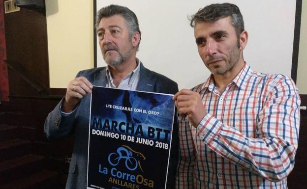 Ángel Calvo y Borja Martínez presentaron este martes 'La CorreOsa'.