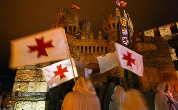 Imagen de la Noche Templaria de Ponferrada.