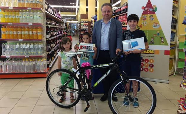 Imagen de la entrega de premios.