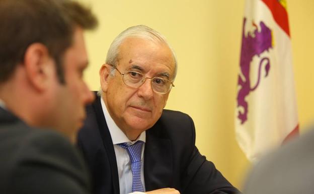 El presidente del Consejo de Cuentas de Castilla y León, Jesús Encabo.