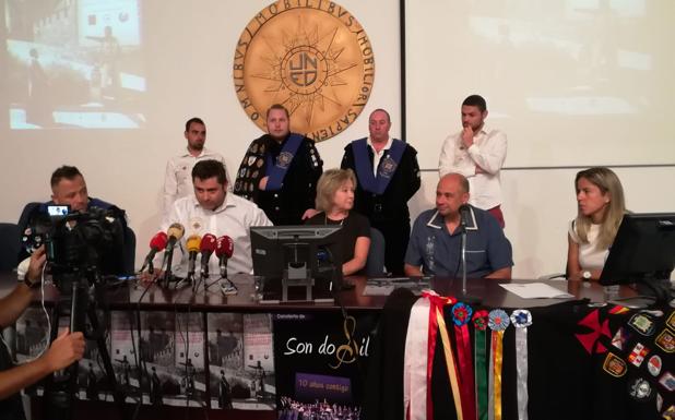 Presentación del El III Certamen Internacional de Tunas 'Ciudad de Ponferrada'.