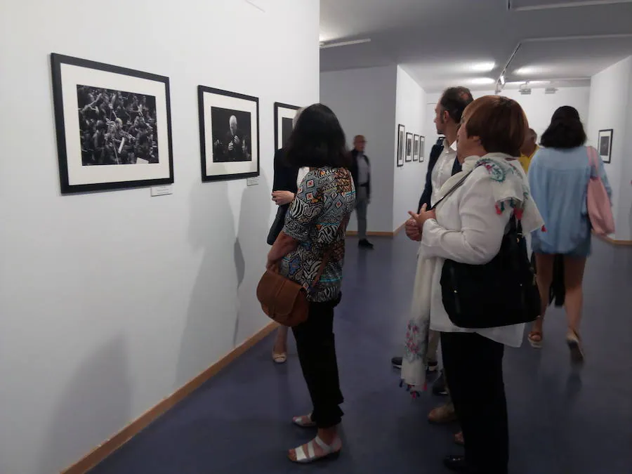 Fotos: Exposición &#039;Cuando miro la música&#039; en el Campus de Ponferrada