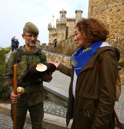 Fotos: Segunda etapa institucional del Camino de Santiago en Ponferrada