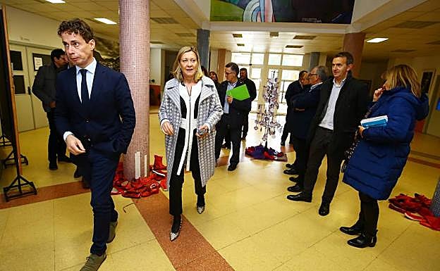 Del Olmo se reúne con los alcaldes afectados por el cierre de minas y térmicas. 