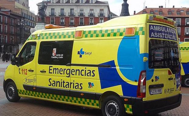 Ambulancia del Servicio de Emergencias 112. 
