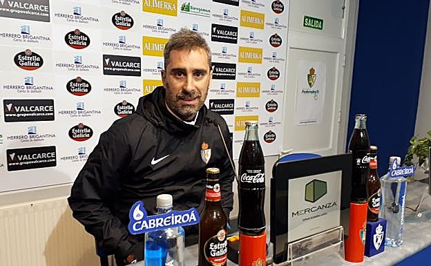 Jon Pérez Bolo, en rueda de prensa. 