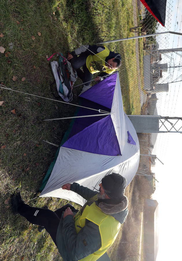 Fotos: Campamento auxiliares Endesa