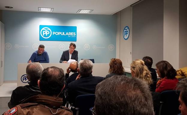 Reunión del comité de campaña del PP provincial.