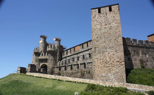 Castillo de los Templarios de Ponferrada. 