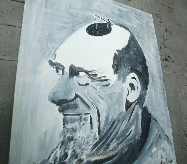 Fotos: Exposición de Santiago Castelao en la Uned de Ponferrada