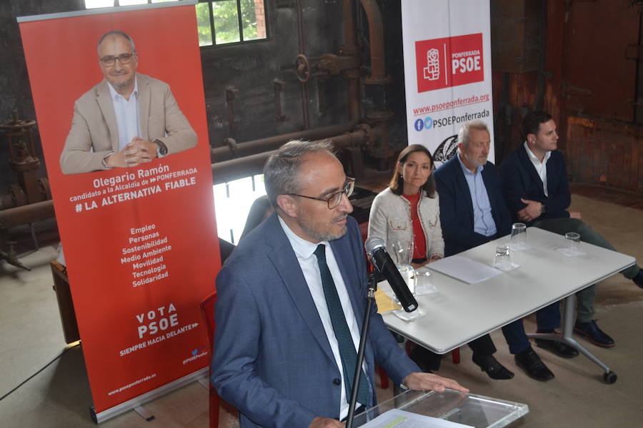 Fotos: La ministra de Industria, en Ponferrada