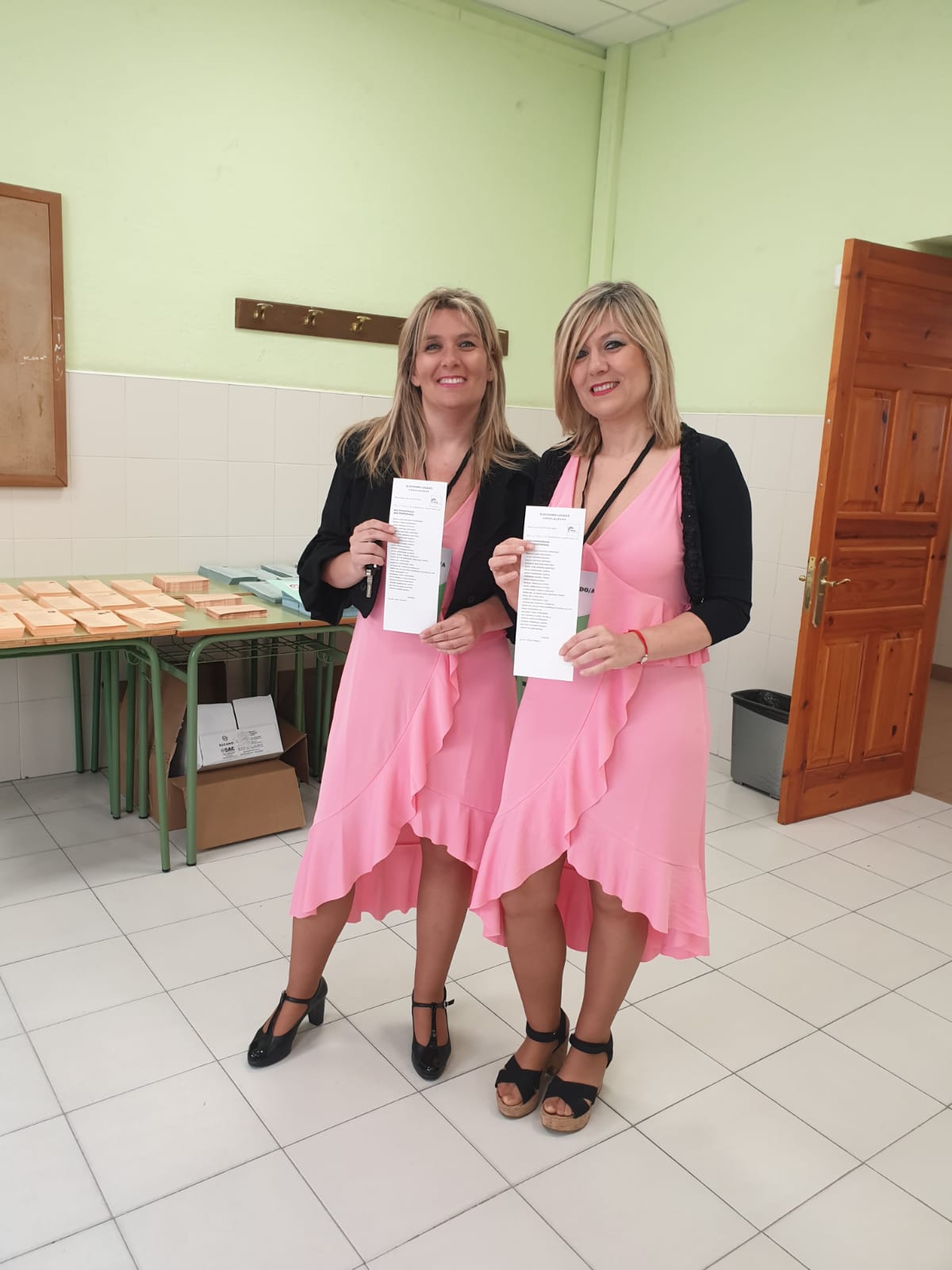 Fotos: Los candidatos a la Alcaldía de Ponferrada votan