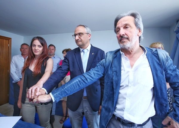 Fotos: El PSOE llega a la alcaldía de Ponferrada de la mano de Coalición por El Bierzo y Podemos
