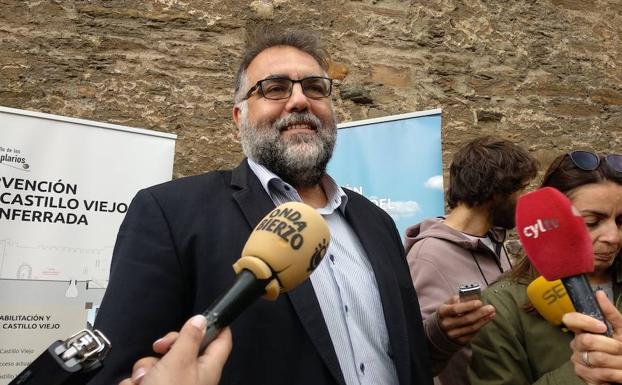 El arquitecto redactor del Plan Director del Castillo de los Templarios, Fernando Cobos.