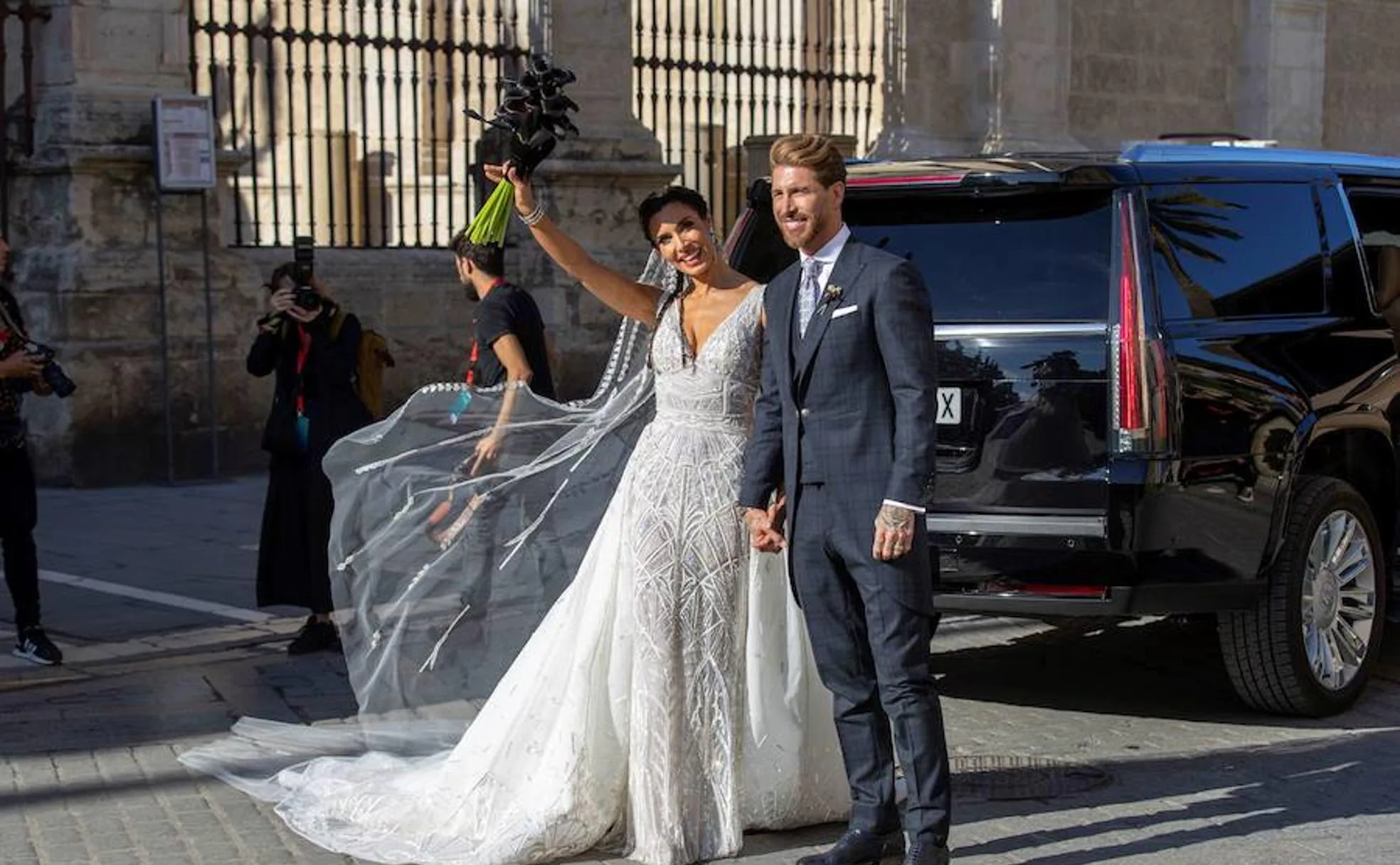 Boda de Sergio Ramos y Pilar Rubio.