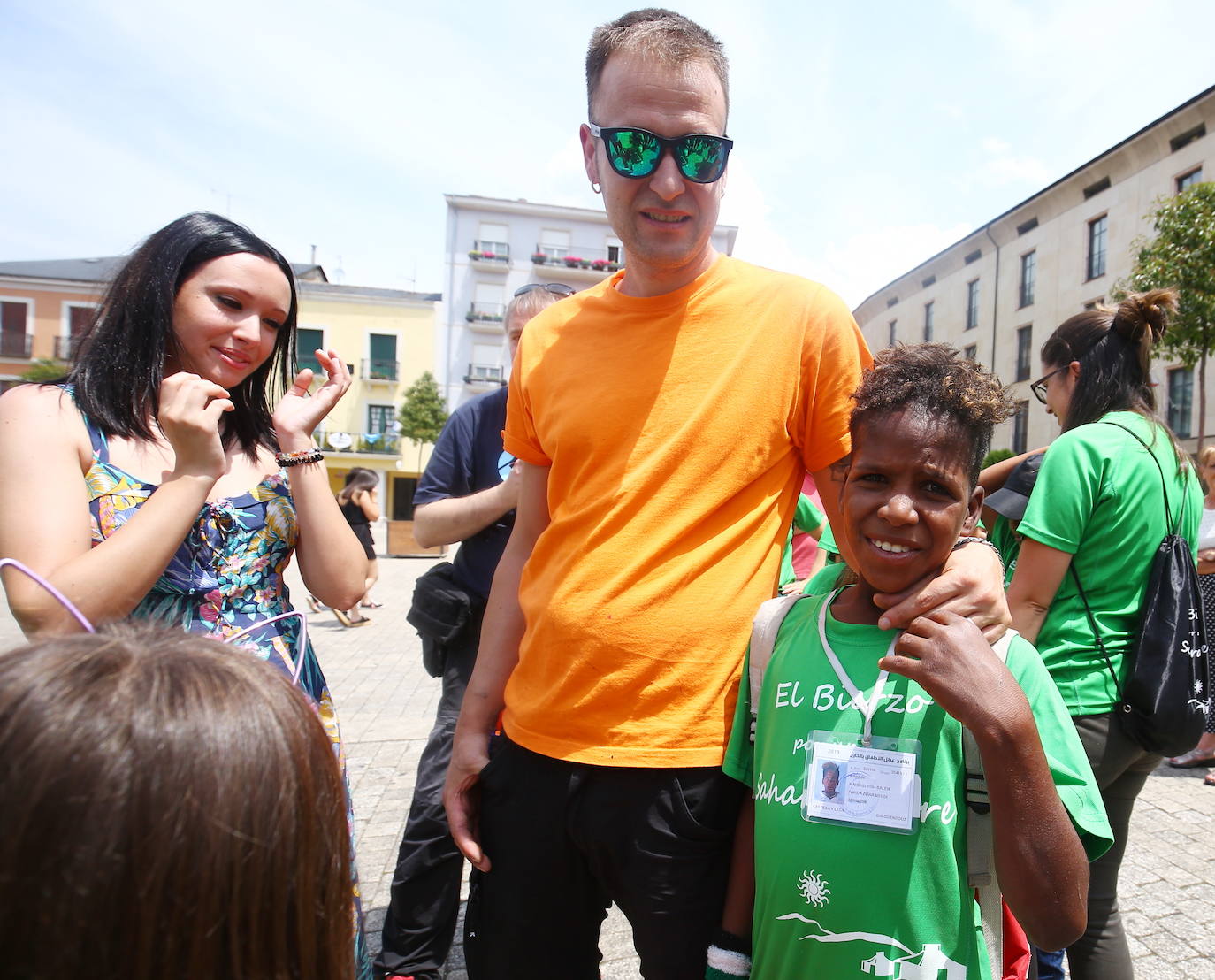 Fotos: Llegada de niños saharauis a Ponferrada