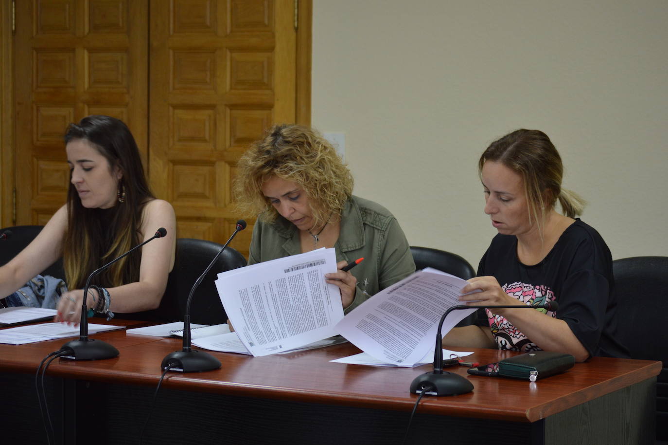 Fotos: Pleno de organización en Cacabelos