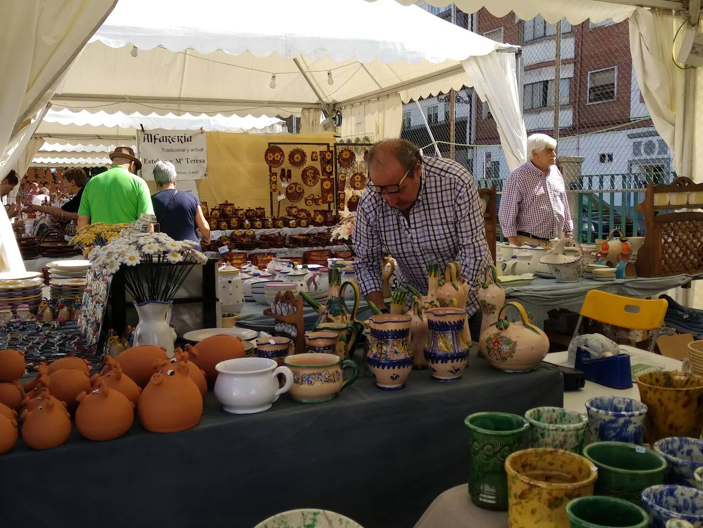 Fotos: XXXVIII Feria de Cerámica de Ponferrada