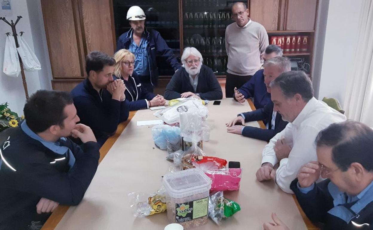 Imagen de la reunión.