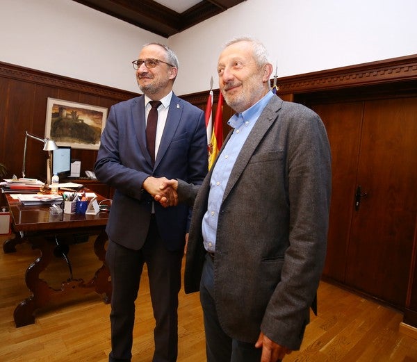 Fotos: Comisión de seguimiento del convenio de colaboración entre Ciuden y Ponferrada