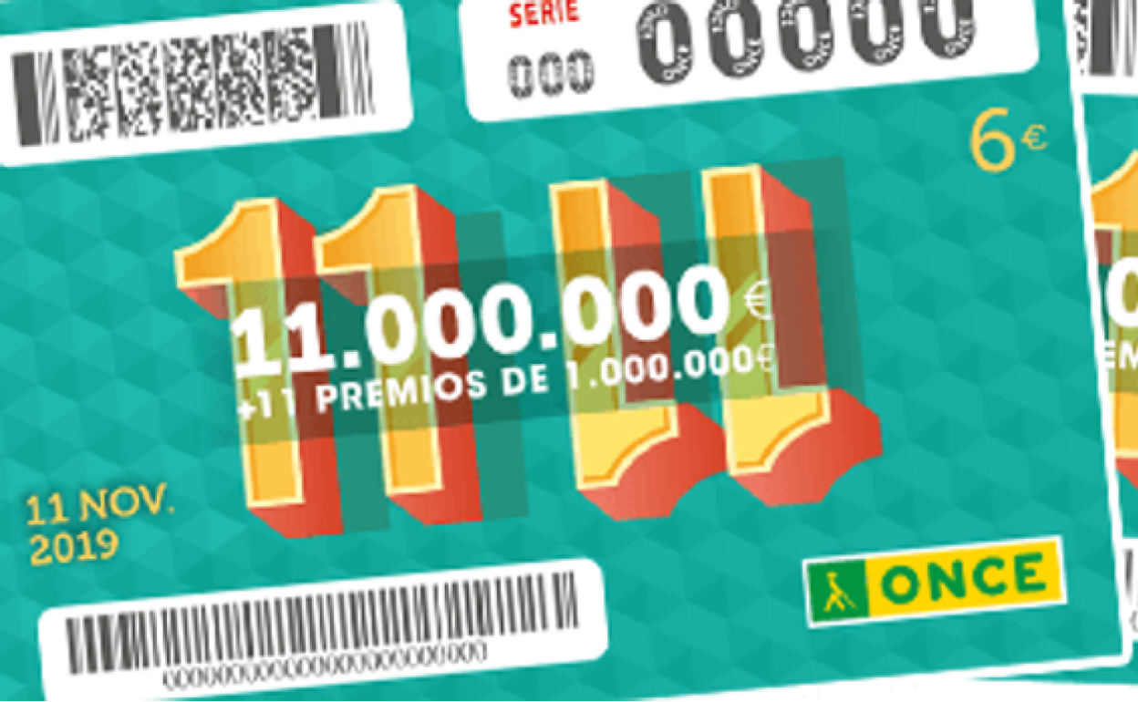 La Once reparte 120.000 euros en premios en Ponferrada en el sorteo extraordinario del 11 del 11