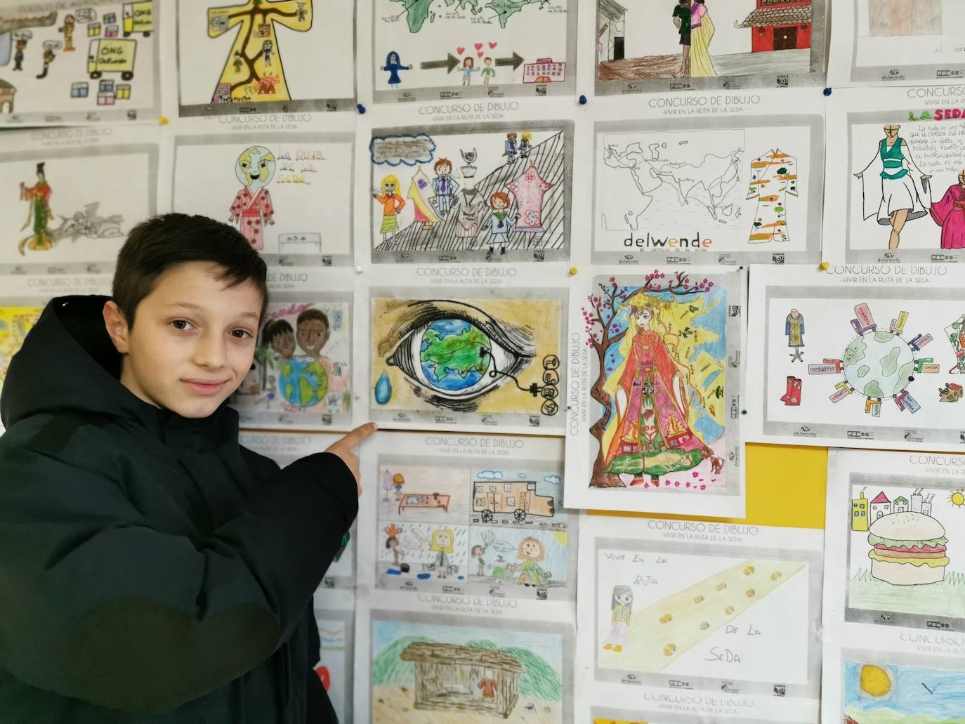 Fotos: Ganadores del concurso de dibujo 'Vivir en la Ruta de la Seda'