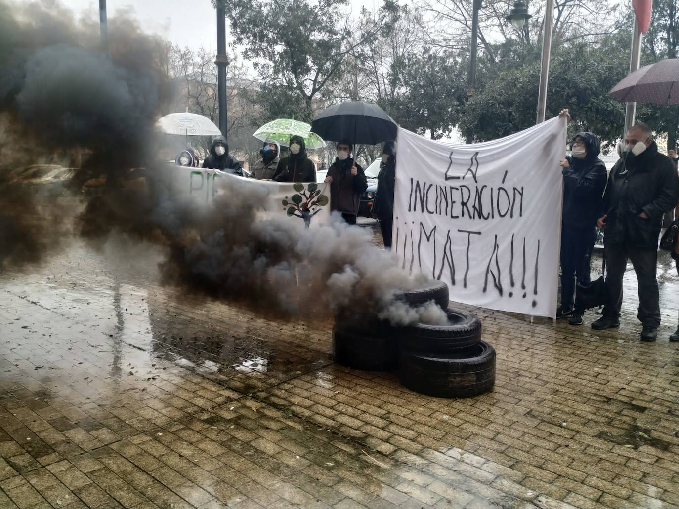 Fotos: Protesta de Rebelión por el Clima en Ponferrada